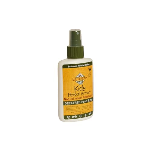 All Terrain 360057 Kids Herbal Armor Deet-Free Pump Spray 4Oz. Insect Repellent, Plant-Based And All-Natural Bug Repellent thumb #1