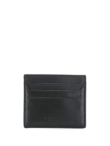 Preisvergleich Produktbild Bottega Veneta Luxury Fashion Herren 578202VMAW41000 Schwarz Kreditkartenetui / Herbst Winter 19