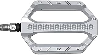 SHIMANO Pedals PD-EF202 MTB flat pedals, silver, 9/16 inches, EPDEF202S