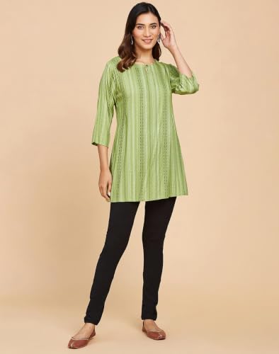 Image of Fabindia Womens Cotton Regular fit Churidar Pants