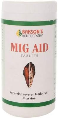 MIG AID TABLETS (200 Tabs) by BAKS0N Dr. Bakshi | Pack of 1 Bottle | ShopHomeo®