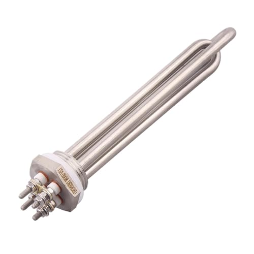 Calentador Tubular Solar Eléctrico De Agua De Inmersión, 12 V, 24 V, 300 W, 600 W, SUS304, DN25, CC.(DC 24V,300w)