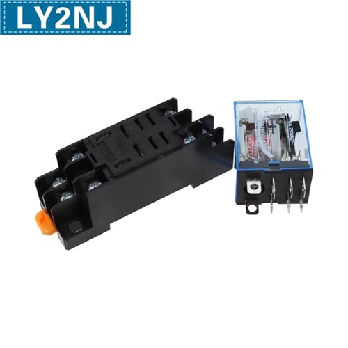 Relais LY2NJ DC 36V DPDT 8 broches avec socle pour circuit électrique