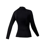 Yihuimin Women 3mm Neoprene Diving Wetsuit Long Sleeve Surfing Swim Tops Zipper Stretchy Jacket Bathing Suit - Image 5