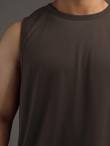 Image of CHKOKKO Sleeveless T Shirts Gym Vest for Men Workout Solid Premium Cotton Blend Tank Top for Man Running Vest Sando Gym Wear Lightweight Breathable Casual Summer Wear Boys