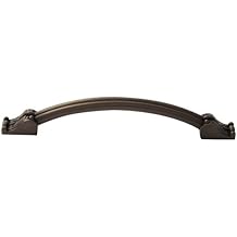 Alno A1476-6-CHBRZ Fiore Traditional Pulls, Bronze