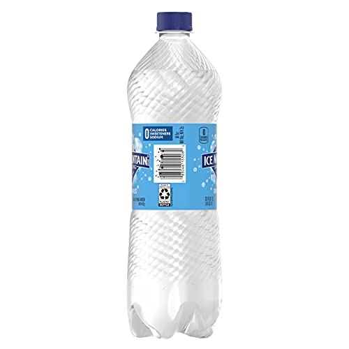 Image of Ice Mountain Sparkling Water, Simply Bubbles, 33.8 oz. Bottle (Pack of 5)