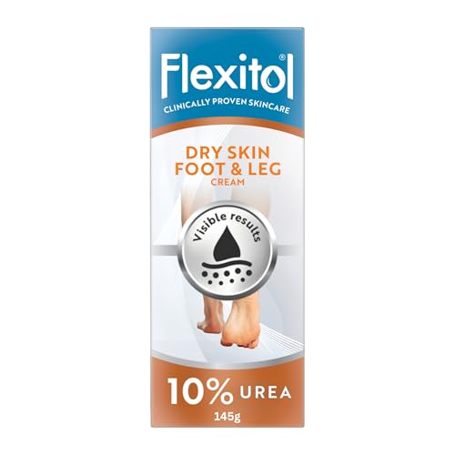 Flexitol Dry Skin Foot & Leg Cream Clinically Proven to Hydrate Feet and Legs Quick Absorbing Foot Care 48H Hydration Hydrate Soften and Moisturise Very Dry Feet and Legs 10% Urea 1 x 485g