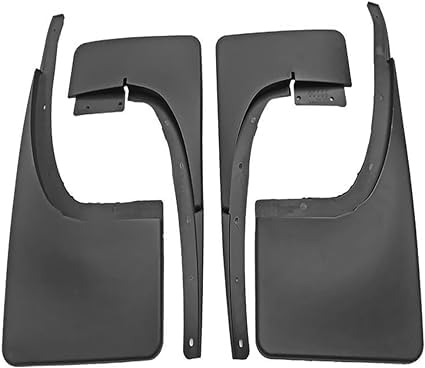 Bavettes garde-boue Ford Ranger 2011-2019 : kit de 4 pièces avant et arrière