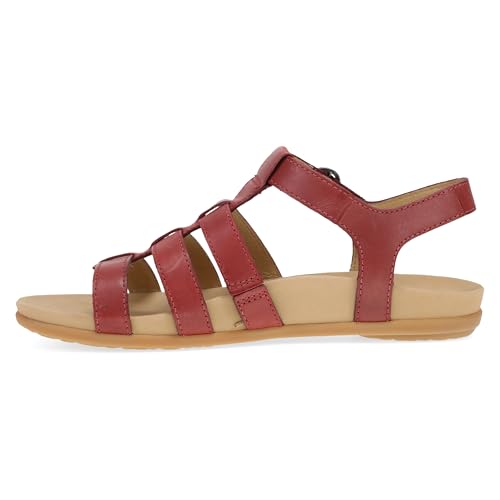 Image of Dansko Janice Fisherman Sandal for Women - Leather Linings and Uppers for All-Day Comfort - Dual-Density EVA Footbed and Lightweight Rubber Outsole for Long-Lasting Wear