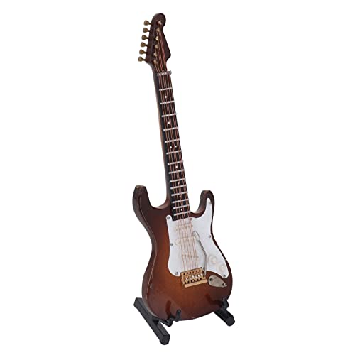 Hztyyier Ornement de Guitare en Bois de Modèle de Réplique Miniature de Guitare de 7,08 Po pour la Décoration d’arbre de… - Les Beatles, Paul McCartney, John Lennon, RIngo Starr, George Harrison Hztyyier Ornement de Guitare en Bois de Modèle de Réplique Miniature de Guitare de 7,08 Po pour la Décoration d'arbre de…
