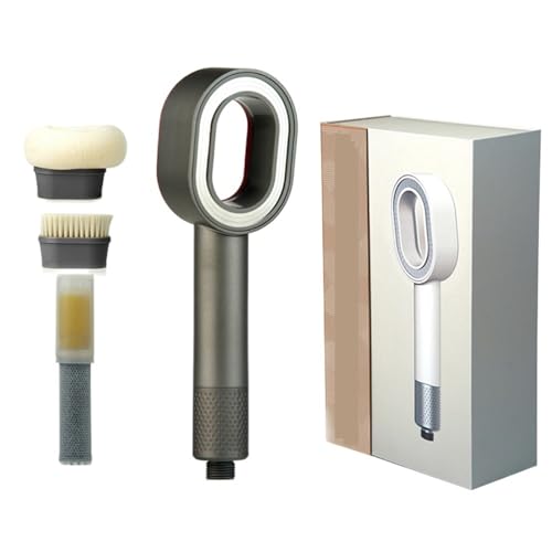 Alcachofa De Ducha Cabezal de ducha alta presión con rociador ahorrador agua, cabezal belleza mano, filtración, accesorios baño(Color02)