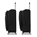 Samsonite Ascella 3.0 Softside Expandable Luggage with Spinners, Black, 2PC SET (Carry-on/Medium)