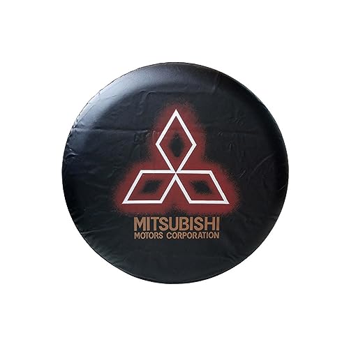 Housse De Roue De Secours Pour Mitsubishi Pajero IO/Pinin 1998-2007 - Imperméable, Anti-poussière, Protection UV - Taille E-17 Pouces