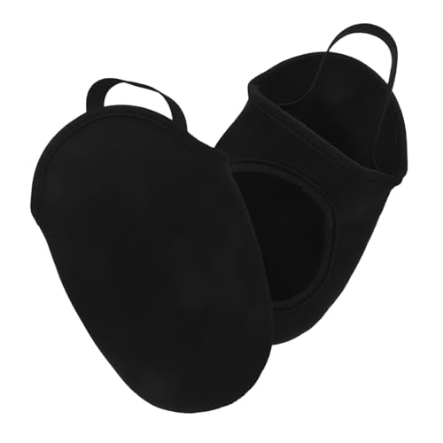 VICASKY 2pcs Non Slip Cycling Shoe Covers Windproof Winter Protection for Mountain and Road Biking Warm Half Shoe Covers for Comfortable Riding Cold Weather