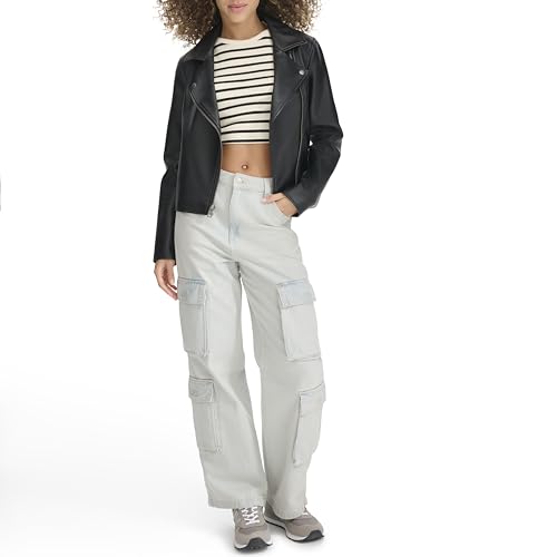 Levi's Women's Faux Leather Clean Moto Jacket2