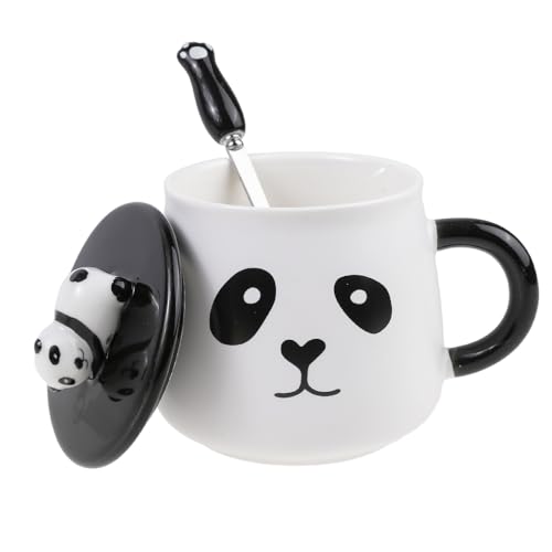 lachineuse Coleccionista Panda – Funny Panda – Con tapa y cuchara – Capacidad: