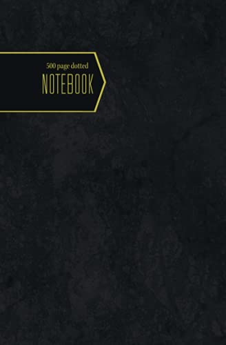 500 Page Dotted Notebook: A Dot Grid Journal | 500 Pages Dotted Grid Paper Notebook, 5,25 x 8 inches (Dot Grid) (Minimalist - Soft Leather Effect Cover)