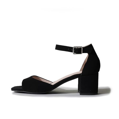 J. Adams Ruth Heeled Sandal – Low Block Heels for Women, Short Heel Bridal & Wedding Shoes, Dressy Prom Heels, Elegant Formal Dress Shoes for Bride2