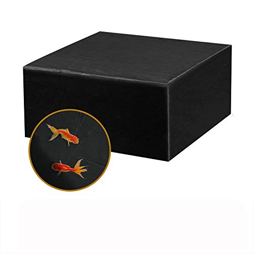 MORIASTER Funda Protectora para Muebles de jardín Funda Muebles Exterior Impermeable Anti-UV Protección Cubierta de Muebles de Mesas Oxford Negro (135 * 135 * 75 cm)