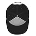 WZYWHJ Fashion Flat Brim Baseball Cap Bamboo raft on The sea Printing Adjustable, Breathable & Lightweight for Men & Women Black
