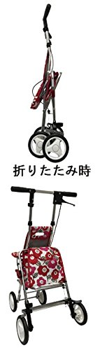 介援隊 シルバーカー アソシエ デイジー柄　SHIMA 介援隊 アソシエ / デイジー柄（介援隊） : 介護用品のシマヤ
