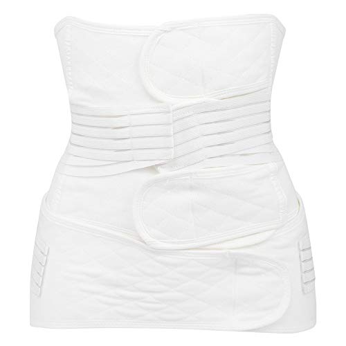 Preisvergleich Produktbild Qkissi Baumwolle Postpartum Bauchbauchgürtel, Postpartum Bauchwickel Taillentrainer Postpartum Stützgürtel für Frauen Body Shaper(M.)