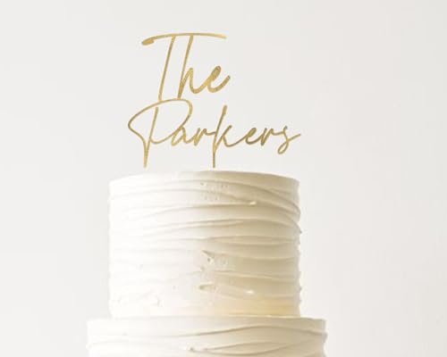 Image of Wedding Cake Toppers, Wedding Cake Toppers Bride and Groom, Custom Cake Topper, Customize Your Own Anniversary Mr and Mrs Cake Topper