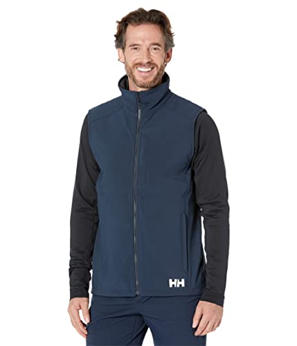 Image of Helly Hansen Paramount Softshell Vest - Men's Fleece Lined, Breathable, Water & Wind Resistant, Lightweight Hiking Outerwear