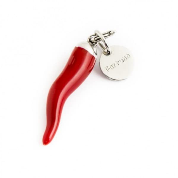 Pendentif corne Marlù Time to 15CH079SR en acier pour collier