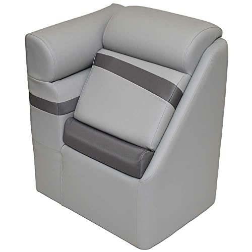 LCI Boat Lean Back Seat 803566 | W/Privacy Curtain (Starboard)