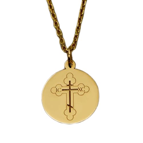 Collier en argent sterling 925 pour l'église et les célébrations spirituelles orthodoxes