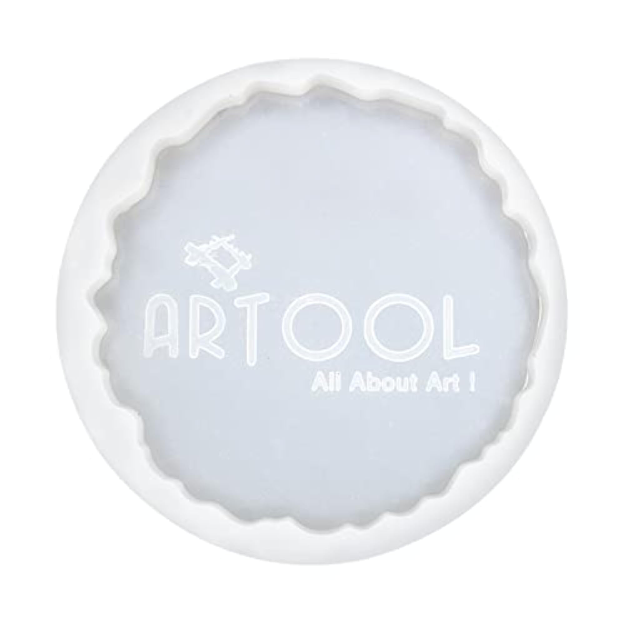 Round Shape Resin Art Mold for Coasters