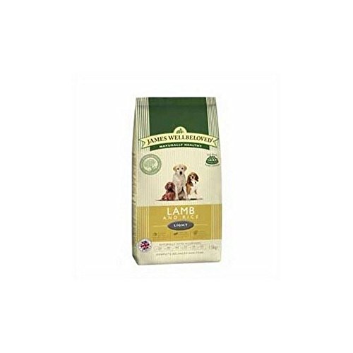 James Wellbeloved Lamb and Rice Light Adult Dog Food (1.5kg) (Pack of 4)