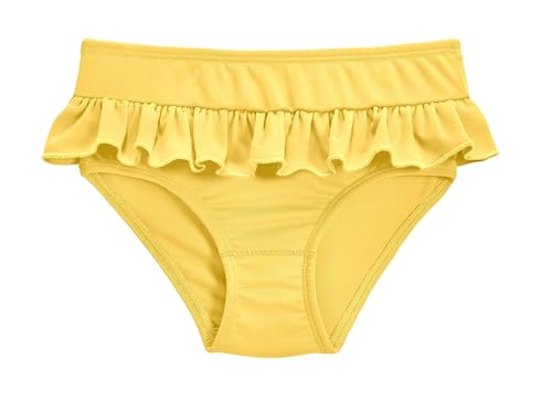 Image of City Threads Made in USA Girls' Swimwear Ruffle Swim Briefs Bikini Bottoms Beachwear Swimming Suit