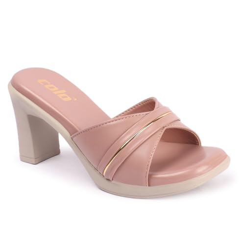 Image of Colo Comfortable Block Heel Sandal for Womens and Girls