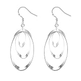 ✨Ocasiones aplicables: el diseño simple y elegante es adecuado para cualquier ocasión y puede agregar brillo a su uso diario. Especialmente diseñados para mujeres, estos aretes son elegantes, lo que le brindará un encanto elegante. Adecuado para usar en bodas, fiestas, reuniones familiares, graduaciones. Hazla brillar entre la multitud y lucir más elegante y a la moda.