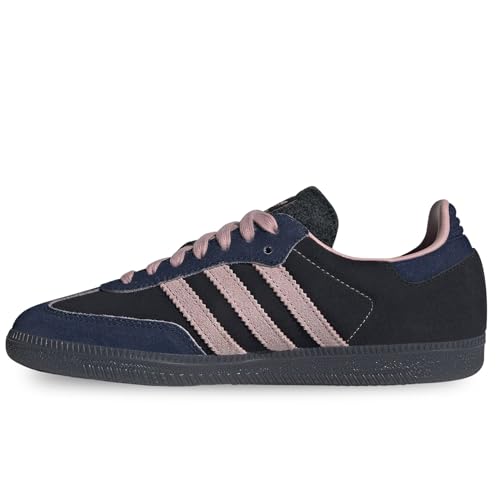 Image of adidas Samba OG Women's Shoes, Core Black /Wonder Mauve /Night Indigo, Size 9.5