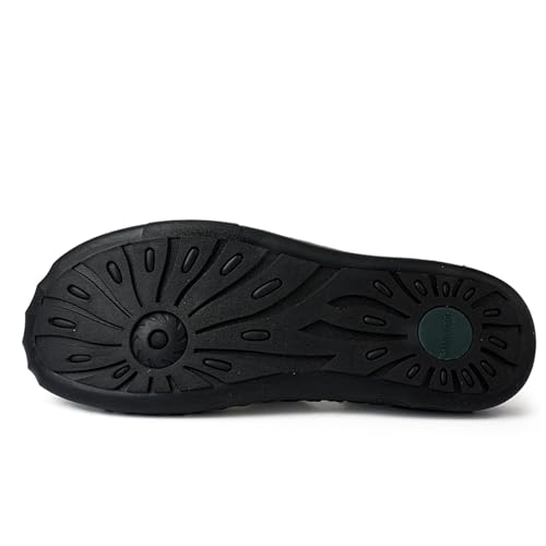 Men's Summer Hollow Leather Adjustable Straps Hand-sewn Sandals Casual Walking Sandals Hiking Closed Toe Beach Athletic Sandals Sports Trekking Outdoor Breathable Sandals2