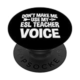Photo Gallery esl teacher voice insegnante inglese seconda lingua popsockets popgrip intercambiabile Photo Gallery esl teacher voice insegnante inglese seconda lingua popsockets popgrip intercambiabile