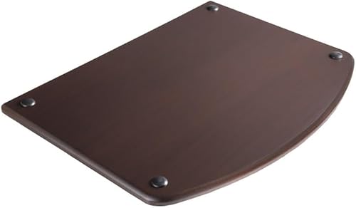 Miniatura 6 de Pangea Audio Vulcan - Estante de audio de cinco estantes, soporte multimedia y gabinete de componentes de 5 estantes, color espresso