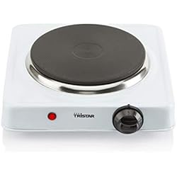 Placa De Cocina Electrica Tristar Elektrische Kookplaat - Wit - 1000W