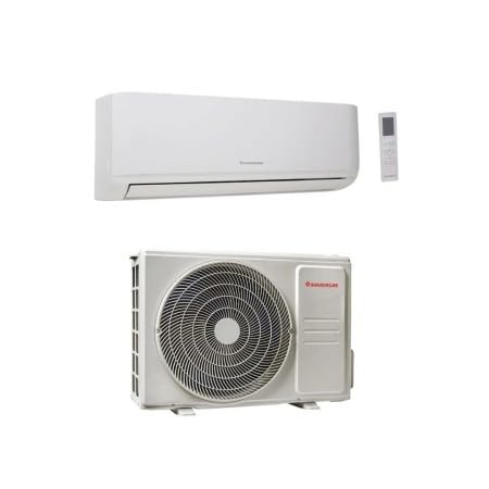 Immergas Climatizzatore Monosplit 18000 BTU Inverter, 1 Unità Interna + 1 Unità Esterna, Condizionatore Fisso Classe di efficienza A++, Kit Wi-Fi incluso, GAS R32 (18000 BTU)