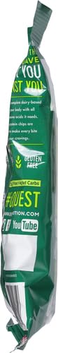 Image of Quest Nutrition Protein Chips, Sour Cream & Onion, 21g Protein, 3g Net Carbs, 130 Cals, 1.2oz Bag, 1 Count, High Protein, Low Carb, Gluten Free, Soy Free, Potato Free