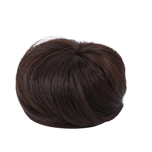 TOVINANNA Synthetic Hair Bun Wig Hair Chignon Hairpiece Tool for Ponytail Styling Adds Volume Fullness Heat Resistant 3.94X3.94X1.97In Easy Use