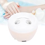 TARSHYRY Podgrzewana Miska do Namaczania Paznokci, Zmywacz do Paznokci, Miska do Namaczania dla Kobiet, Elektryczna Myjka do Manicure do Akrylu, żel, Usuwanie (Wtyczka UE (220-240 V))