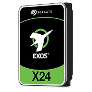 Seagate Exos X24 Enterprise Class 12TB interne Festplatte HDD, SATA CMR, 3.5 Zoll (ST12000NM002H)