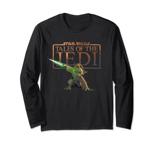 T-shirt Star Wars Yaddle à manches longues avec finitions haut de gamme