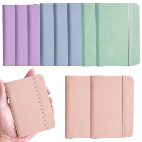 Carnet de poche A7 contre la perte d'idées : mini bloc-notes avec élastique