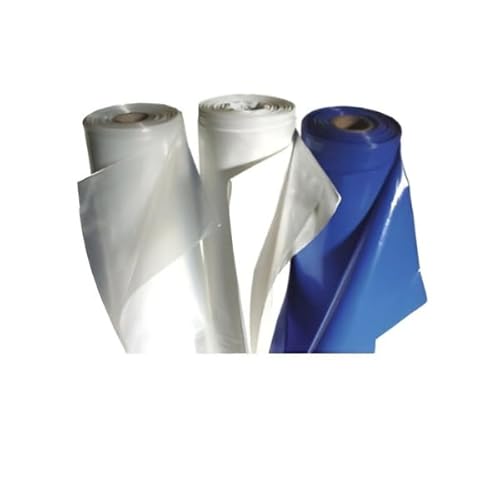 Mr. Shrinkwrap MSW-302W714128FS Brand 14' X 128' 7Mil White Shrink Wrap - Versatile Protection For Boats cover